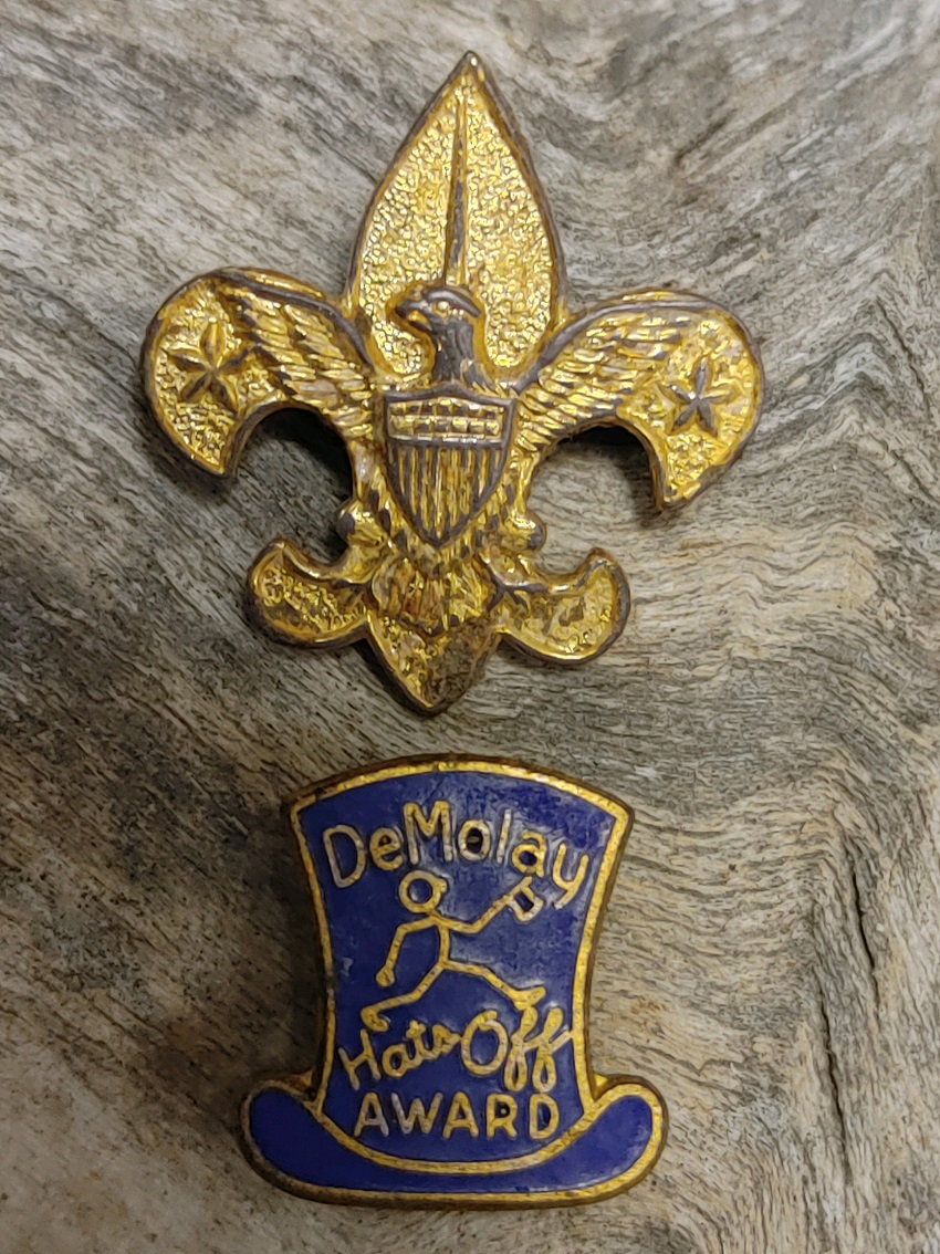 BoyScoutsPinAndHatsOffAward.jpg
