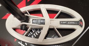 XP deus hf elliptical coil  5x9.5