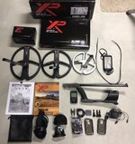 XP Deus with 3 coils, WS5 & WS4 headphones