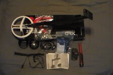 Xp orx with 9 inch HF coil and MI6 pin-pointer