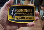 Vintage Garrett Search Team Patch.