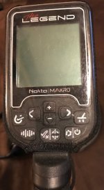 Nice Nokta/Makro Legend with wireless headphones, wireless earbuds, LG15, LG28, and LG35 coils $500