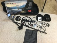 FS: Minelab Equinox 800, wireless headphones, stock & 6" coil $430 shipped