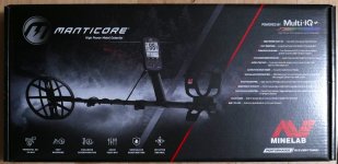 FS: Brand New Minelab Manticore + M8 Coil