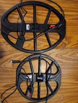 Minelab Equinox coils 11inch and 15 inch for sale...