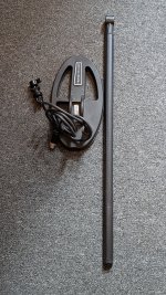 Nokta simplex plus SP 24 coil with lower shaft and hat