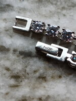Clasp on Tennis Bracelet Au750.JPG