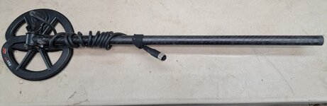 FS...Minelab Equinox 6" Coil and a lower rod.