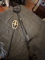 Deus 1 with hf elliptical coil and stock 9 inch coil